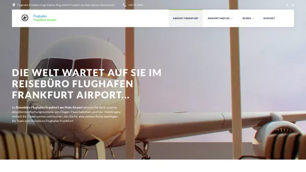 Website Screenshot: 24h Reiseshop - Reisebüro Flughafen Frankfurt am Main Airport - Date: 2023-06-16 10:10:47