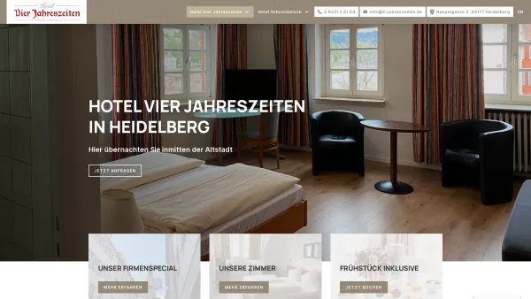 Website Screenshot: Hotel Vier Jahreszeiten - Hotel Vier Jahreszeiten - Hotel 4 Jahreszeiten & Hotel Schnookeloch - Date: 2023-06-16 10:10:47