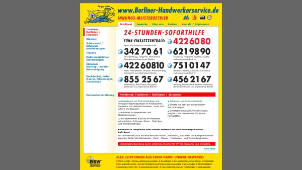 Website Screenshot: AAB Edgar Valk GmbH Alle Leistungen aus einer Hand - Berliner Handwerkerservice, Innungs - Meisterbetrieb - Date: 2023-06-16 10:10:47