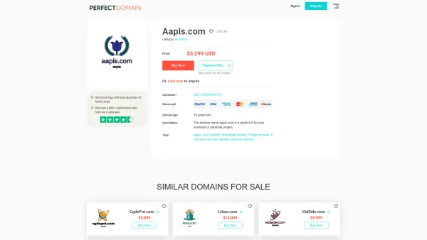 Website Screenshot: partsch-detektive - Aapis.com is for sale - PerfectDomain.com - Date: 2023-06-16 10:10:47