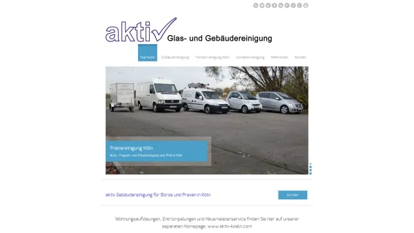 Website Screenshot: aktiv-Gebäudereinigung - aktiv Gebäudereinigung Köln | Ihr Partner für professionelle R.. - Date: 2023-06-16 10:10:54