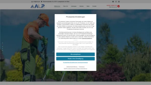 Website Screenshot: A L P Service 
Industriereinigung Gebäudereinigung Personalservice - ALP Service GmbH - Date: 2023-06-16 10:10:54