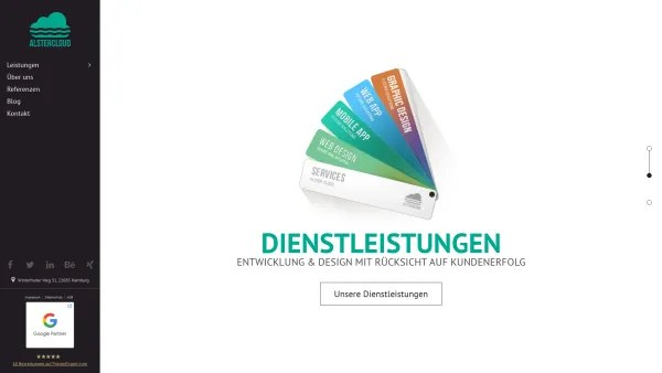 Website Screenshot: AlsterCloud GmbH - Webdesign Hamburg Online Marketing Agentur | Alstercloud - Date: 2023-06-16 10:10:54