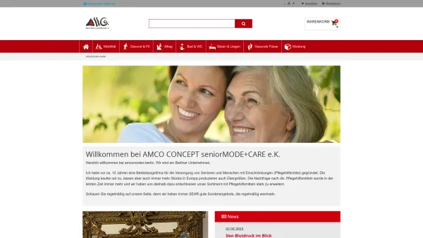 Website Screenshot: AMCO CONCEPT GmbH - Niederlassung Frankfurt Absatz-, Messe-, Congress-Organisation -  Fullservice für Messe und Ausstellungen - amcomoden-berlin in Berlin - Date: 2023-06-16 10:10:54