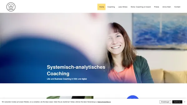 Website Screenshot: Anna Klein Systemisch-analytisches Coaching - Business Coaching mit Anna Klein in Köln - Date: 2023-06-20 10:41:45
