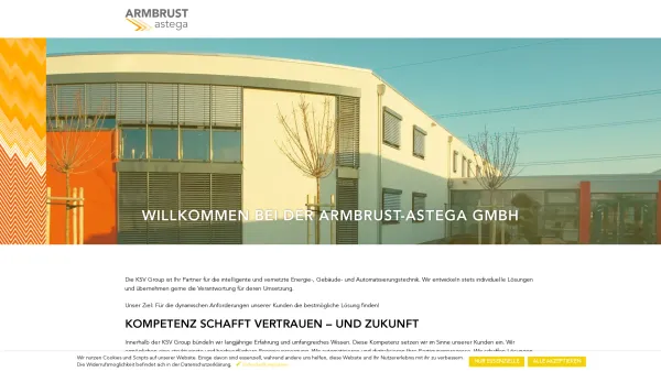 Website Screenshot: Armbrust-astega GmbH -  Ausstattung · Technik ·  Gastroservice - Home | ARMBRUST astega - Date: 2023-06-16 10:11:00