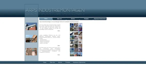 Website Screenshot: Marek Andre Arps Industriemontagen - Arps Industriemontagen - Industriemontagen weltweit, Marek Arps - Date: 2023-06-16 10:11:00