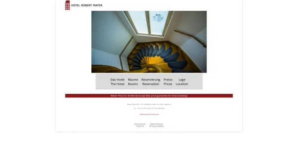 Website Screenshot: ART-HOTEL Robert Mayer - Hotel Robert Mayer | - Date: 2023-06-16 10:11:00