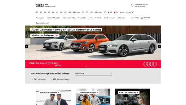 Website Screenshot: Raffay GmbH & Co. KG -  Original  Volkswagen - Audi Hamburg Mitte - Date: 2023-06-16 10:11:04