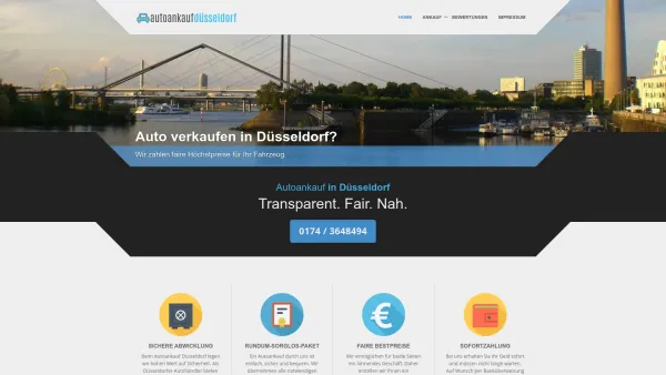 Website Screenshot: Autoankauf Düsseldorf - Autoankauf Düsseldorf • Auto verkaufen zum Bestpreis - Date: 2023-06-16 10:11:04