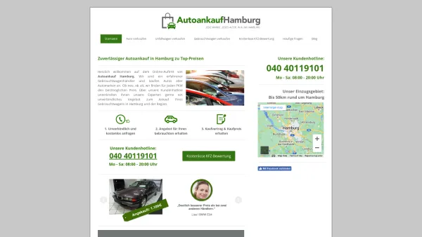 Website Screenshot: Autoankauf Hamburg - Autoankauf Hamburg - Auto verkaufen in Hamburg - Date: 2023-06-16 10:11:04