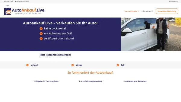 Website Screenshot: www.autoankauf.live - Autoankauf – Auto schnell verkaufen mit | ✅ Autoankauf Live - Date: 2023-06-20 10:41:48