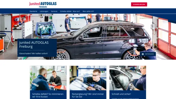 Website Screenshot: Autoglas-Menzel GmbH - AUTOGLAS FREIBURG - Date: 2023-06-16 10:11:07