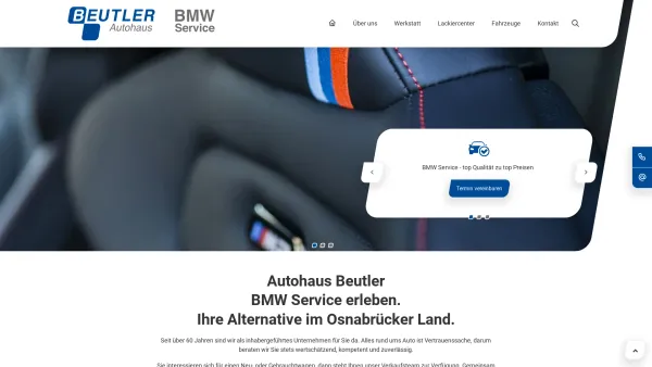 Website Screenshot: Autohaus Beutler GmbH & Co. KG - Autohaus und BMW Service Beutler in Bad Essen - Date: 2023-06-16 10:11:07