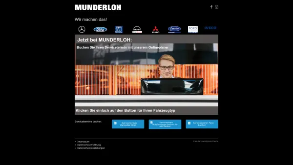 Website Screenshot: Autohaus Munderloh - Autohaus Munderloh – MUNDERLOH Wir machen das! - Date: 2023-06-20 10:41:48