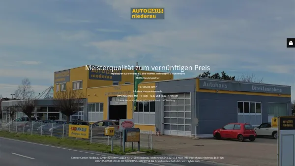 Website Screenshot: Autohaus Niederau - Autohaus Niederau - Date: 2023-06-16 10:11:07