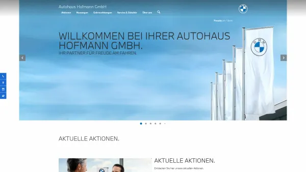 Website Screenshot: Autohaus Schweitzer GmbH -  ...ganz  persönlich - Autohaus Hofmann GmbH: BMW Fahrzeuge, Services, Angebote u.v.m. - Date: 2023-06-16 10:11:07