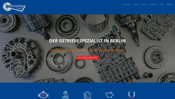 Website Screenshot: Automatik-Getriebe-Faupel GmbH - Startseite > Automatik Getriebe Berlin - Date: 2023-06-16 10:11:07