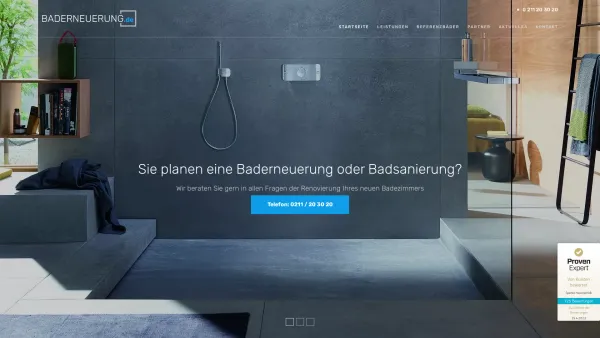 Website Screenshot: Klaus Spanke Haustechnik - Badrenovierung und Badsanierung aus einer Hand - baderneuerung.de - Date: 2023-06-20 10:41:51