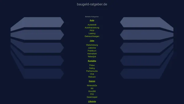 Website Screenshot: Baufinanzierung und Baugeld Berlin - baugeld-ratgeber.de - Diese Website steht zum Verkauf! - Informationen zum Thema baugeld ratgeber. - Date: 2023-06-16 10:11:13