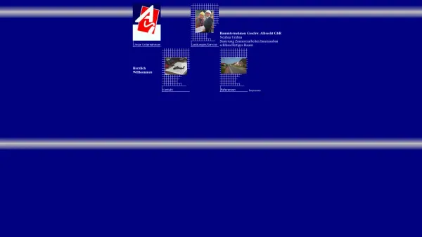 Website Screenshot: Bauunternehmen Geschw. Albrecht GbR - Geschwister Albrecht Bauunternehmung - Date: 2023-06-16 10:11:13