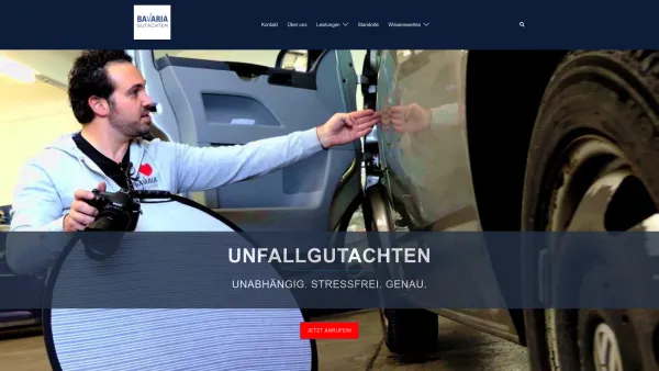 Website Screenshot: Bavaria Gutachten - KFZ-GUTACHTER MÜNCHEN - Sachverständigenbüro Bavaria Gutachten - Date: 2023-06-16 10:11:13