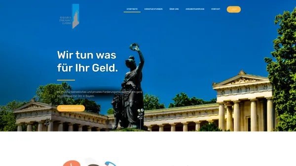 Website Screenshot: Bavaria Inkasso GmbH -  Forderungseinzug mit  BISS - Bavaria Inkasso GmbH - Forderungsmanagement aus München - Date: 2023-06-16 10:11:13