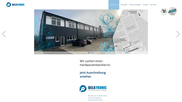 Website Screenshot: Bela-Tronic Solar- u. Regelsysteme GmbH -  Alles geregelt? - Belatronic - Date: 2023-06-16 10:11:16