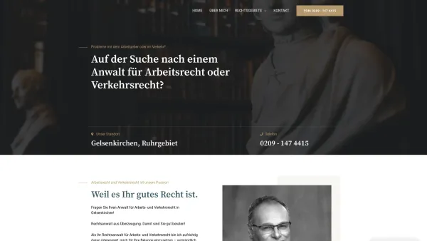 Website Screenshot: Beukenberg Rechtsanwalt - Rechtsanwalt Martin Beukenberg, Anwalt für Verkehrsrecht und Arbeitsrecht - Date: 2023-06-16 10:11:20