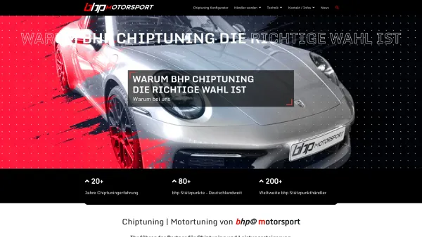 Website Screenshot: www.bhp-chiptuning.com - Home - www.bhp-chiptuning.com - Date: 2023-06-16 10:11:20