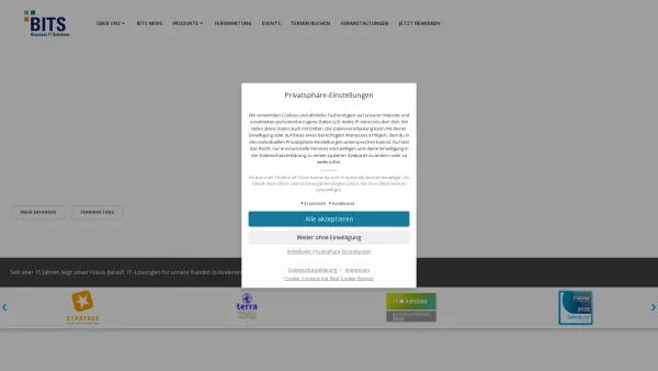 Website Screenshot: bits bremer it service GmbH -  IT-Lösungen  aus einer Hand - Startseite - BITS Bremen - Date: 2023-06-16 10:11:23