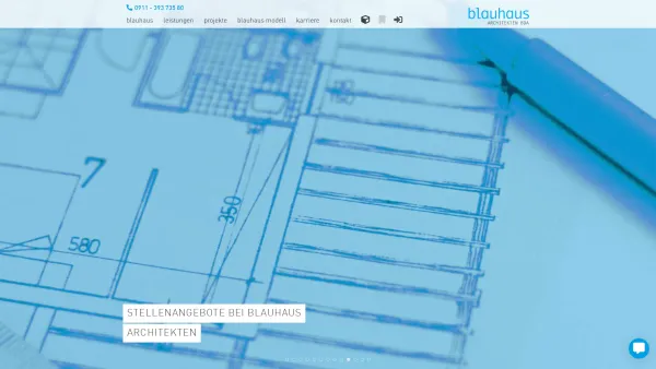 Website Screenshot: blauhaus Architekten BDA - blauhaus Architekten BDA | Architekt aus Nürnberg, Fürth, Erlangen - Date: 2023-06-16 10:11:23