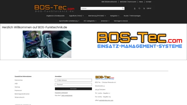 Website Screenshot: Funktechnik Finster - Date: 2023-06-16 10:11:26