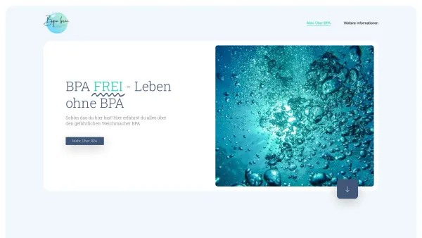 Website Screenshot: BPA Frei Online - BPA frei Online | Alles Info´s rund um BPA - Date: 2023-06-20 10:41:51