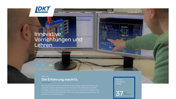 Website Screenshot: DKT Thielgen GmbH - DKT Website: Home - Date: 2023-06-16 10:11:26