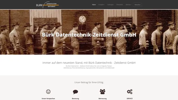 Website Screenshot: Bürk Datentechnik-Zeitdienst GmbH - Bürk Datentechnik, Zeiterfassung, Zeitsysteme und Zubehör, Online-Shop - Date: 2023-06-16 10:11:29
