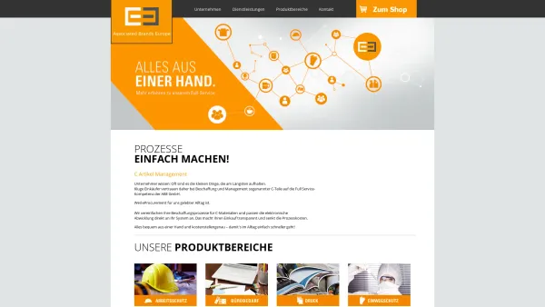 Website Screenshot: Stürmer & Hoffmann GmbH - ABE GmbH - Startseite - Date: 2023-06-16 10:11:29