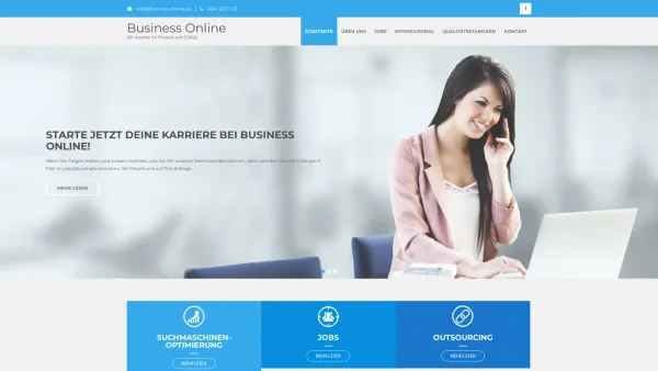 Website Screenshot: Business Online GmbH - Business Online – Wir machen Ihr Produkt zum Erfolg! - Date: 2023-06-16 10:11:29