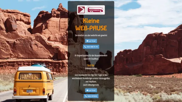 Website Screenshot: Hans-Jürgen Riebe e.K. Busunternehmen Ihr Incomingpartner für Leipzig und Umgebung - Date: 2023-06-16 10:11:29