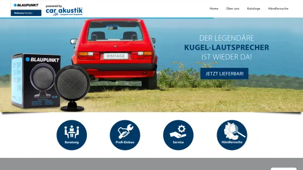 Website Screenshot: car akustik · Nürnberg - Blaupunkt Referenz Händler – powered by car akustik - Date: 2023-06-16 10:11:32