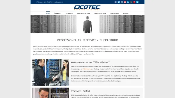 Website Screenshot: Cicotec GmbH - Date: 2023-06-16 10:11:33
