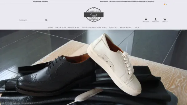 Website Screenshot: KILBEE UG - Schuhe aus Naturledern: Das beste fürs Geld! NATURLEDER-SCHUHWERK - Date: 2023-06-20 10:41:53