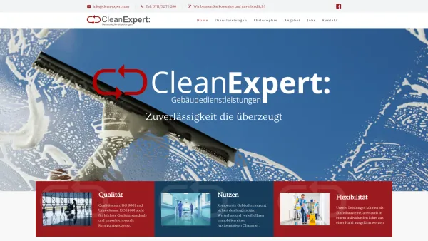 Website Screenshot: CleanExpert Die Gebäudereiniger! - CleanExpert – CleanExpert: Gebäudedienstleitungen - Date: 2023-06-16 10:11:36