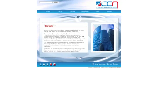 Website Screenshot: Cleaning Company Nord - CCN | Cleaning Company Nord - Date: 2023-06-16 10:11:36