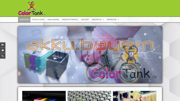 Website Screenshot: Colortank - Colortank - Akku.bayern - Werkstattservice - Peißenberg - Date: 2023-06-16 10:11:36