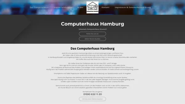 Website Screenshot: Computerhaus Hamburg Computerhaus Grunert Computerhaus Niendorf - Computerhaus Hamburg - Computerhaus Grunert | hamburg niendorf hilfe - Date: 2023-06-20 10:41:54