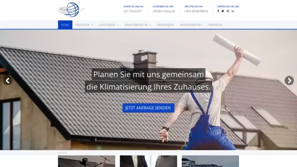 Website Screenshot: Cooljoy GmbH & Co KG - Klimaanlagen Köln, Bonn & Düsseldorf | Cooljoy.de - Date: 2023-06-16 10:11:39