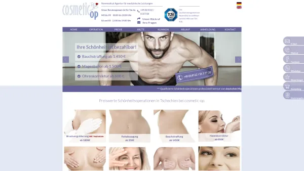 Website Screenshot: cosmetic-op Alexandra Grabler - Schönheitsoperationen in Tschechien - Cosmetic-OP - Date: 2023-06-16 10:11:39