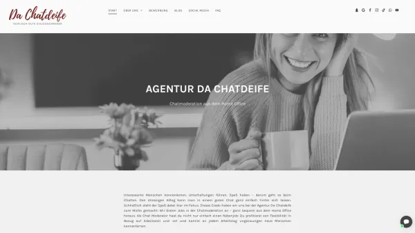 Website Screenshot: Agentur Da Chatdeife - Agentur Da Chatdeife | Home Office Chat Agentur - Date: 2023-06-16 10:11:39