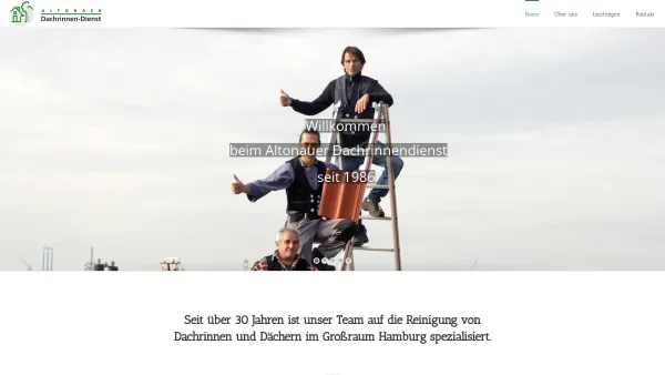 Website Screenshot: Altonaer Dachrinnen-Dienst - Altonauer Dachrinnendienst - Date: 2023-06-16 10:11:39